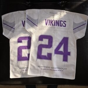 Vikings Winter Whiteout Towels